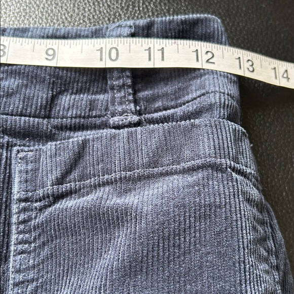 Maeve Corduroy Navy Wide-Leg Pants - Picture 11 of 12